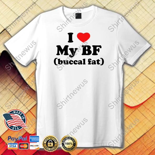 I Love My Bf (Buccal Fat) Crewneck Sweatshirt