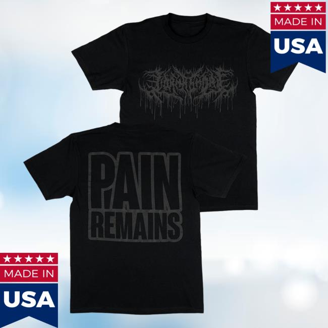 Lorna Shore Pain Remains Black Puff Shirt