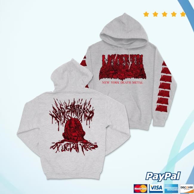 Official Undeath Metal Head Splattered Crew
