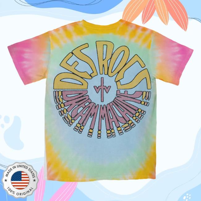 Official Sumerian Records Merch Store Des Rocs - Dream Machine Dye Popover Shirt