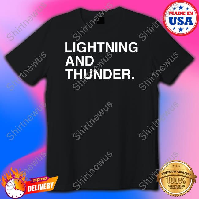 Lightning And Thunder Sweatshirt