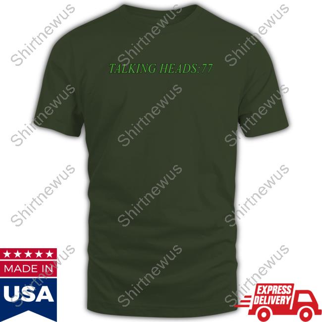 Official Talking Heads 77 Shirts