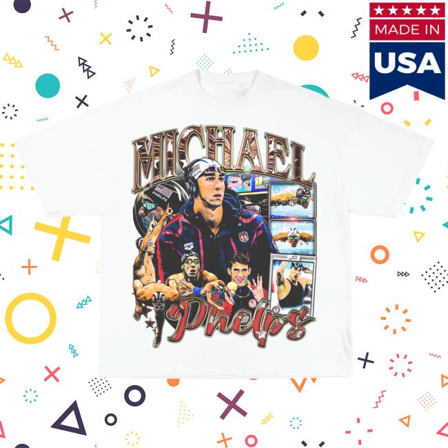 Official Game Changer Michael Phelps Shirts White GameChanger