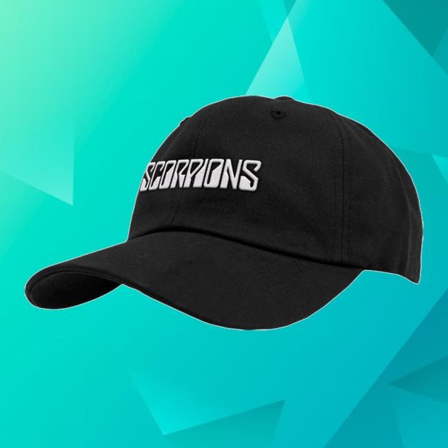 Scorpions Official Merch Store Scorpions Logo Cap Scorpions Clothing Shop Scorpions Apparel