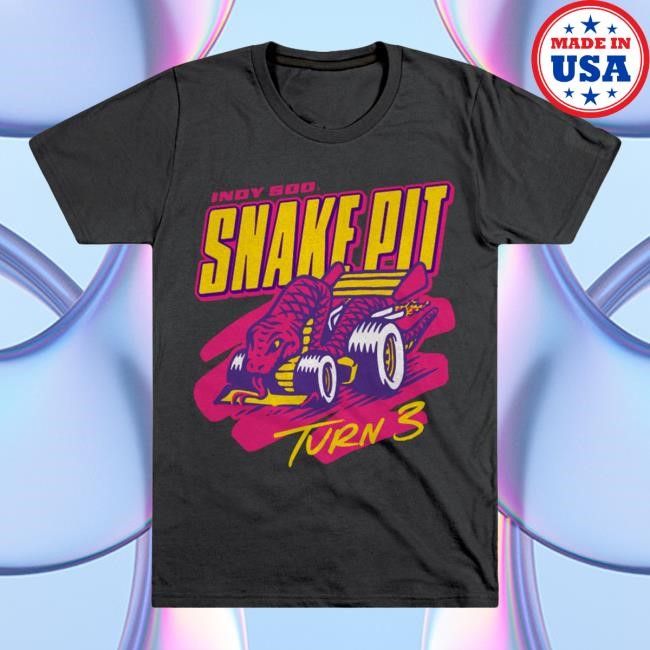 Indy 500 Official Store Merch Homefield Snake Pit Retro Shirt