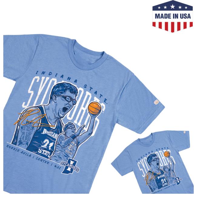 Homefield Apparel Official Store Merch Shop | Indiana State Robbie Avila Shirts
