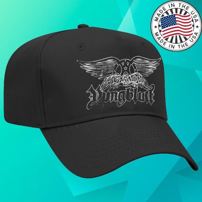 Official Complex Merch Store Shop Aerosmith & YUNGBLUD - One More Time Twill Trucker Hat