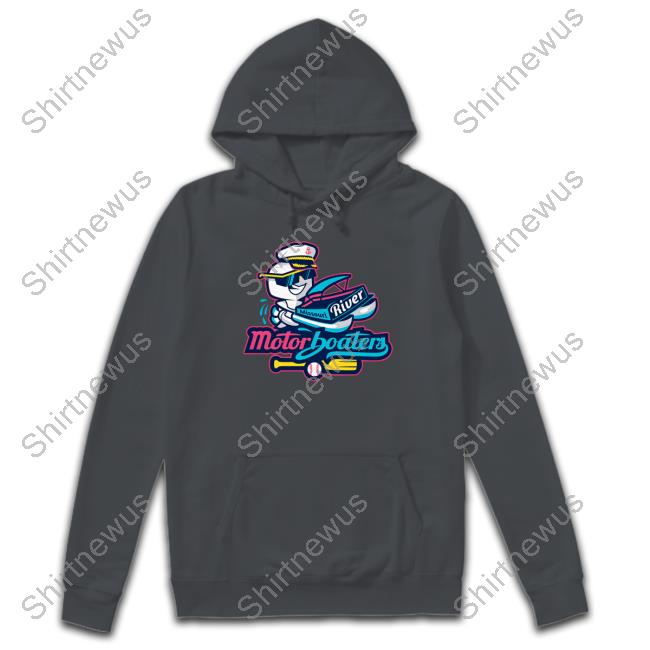Bismarck Larks Merchandise Motorboaters Full Logo T-Shirt Missouri River Motorboaters
