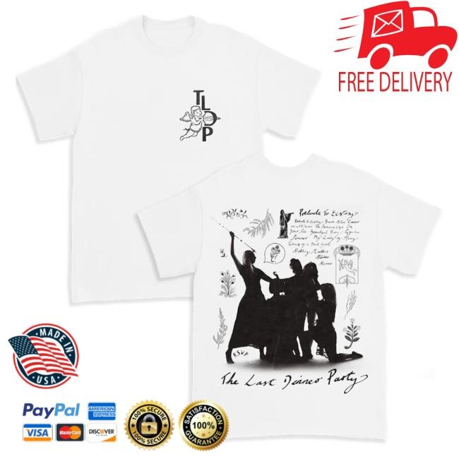 Official The Last Dinner Party Shop Merch Giallo White Popover Shirt