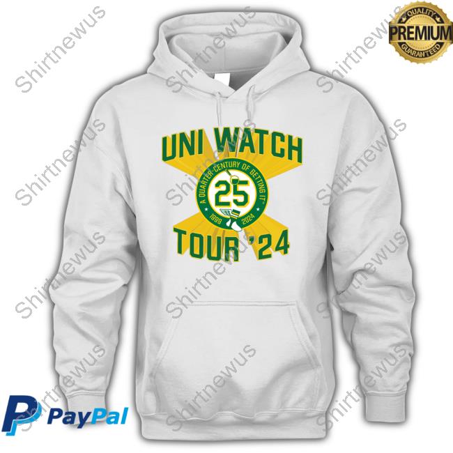 Uni Watch 25th-Anniversary Tour Shirt