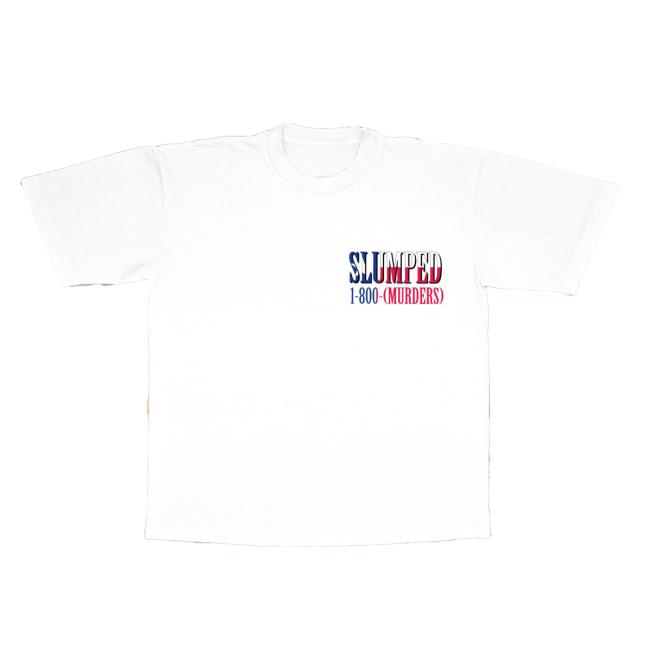 Slumped Boyz Official Merch Shop We Don't Call The Laws White Tee
