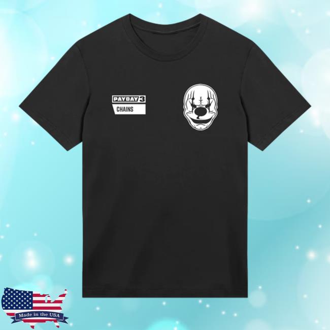 Official Payday 3 Merch Payday 3 Chains Tee