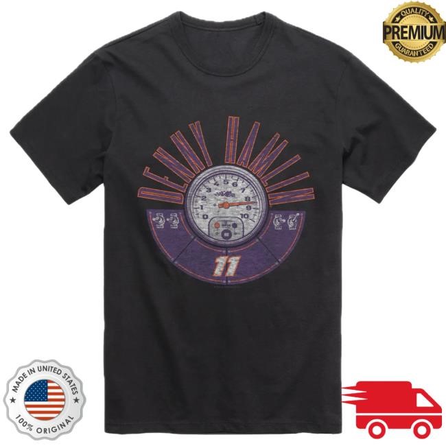 Denny Hamlin Black Rpm '47 Franklin Shirt Official DH Merch Store Denny Hamlin Black Rpm '47 Franklin T Shirt Official DH Merch Store