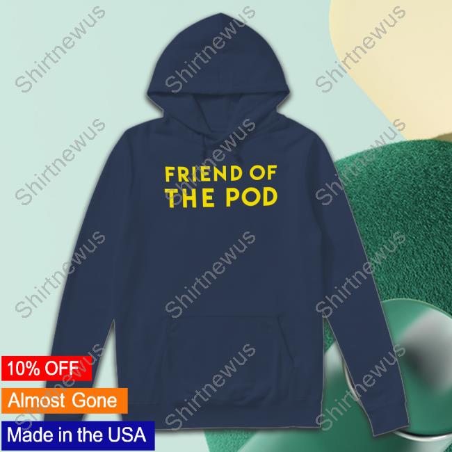 Crooked Media Merch Friend Of The Pod Hooded Sweatshirt