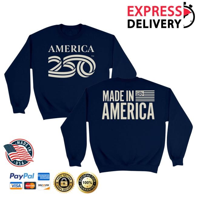 Premium Made In America Unisex Crewneck Sweatshirt America250 Campus Style