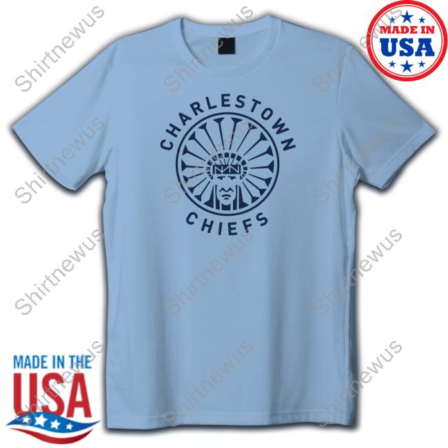 Charlestown Chiefs Logo T Shirt Super 70S Sports Merch Charlestown Chiefs Logo Crewneck Sweatshirt Super70ssportsstore