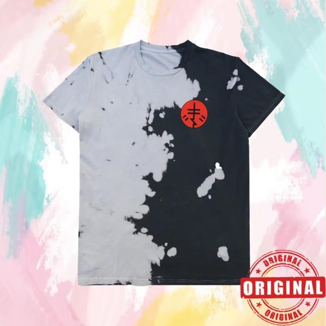 BTSM - Red / Grey Dye Shirt BTSM Merch