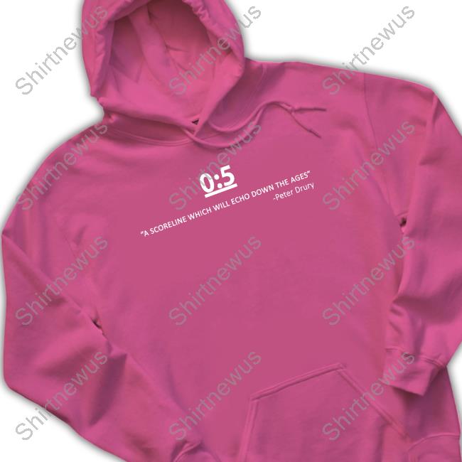 Chinmayi Sripaada 0:5 A Scorelinewhich Will Echo Down The Ages Peter Drury Tee Shirt