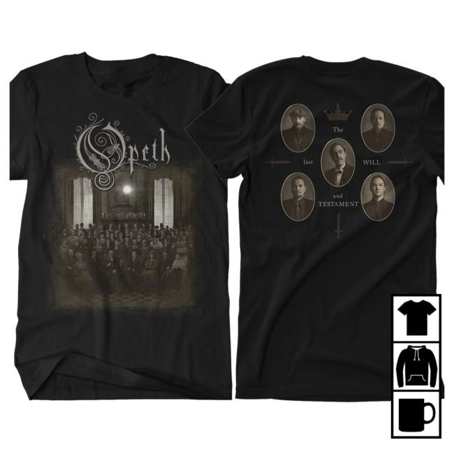 Official Opeth Merch Opeth - 'The Last Will And Testament' Shirt