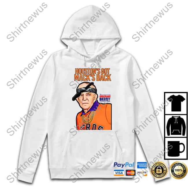 Mattress Mack Houston's Got Mack's Back The Michael Berry Show Hooded Sweatshirt Mark Berman