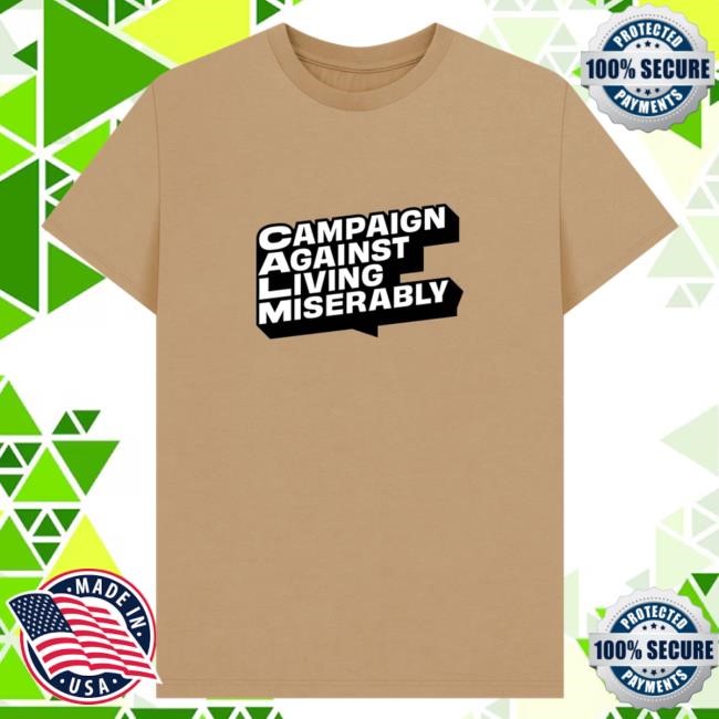 The Calm Zone CALM Logo Shirt White