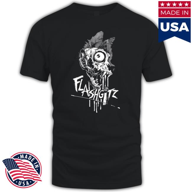 Official Flashgitz Lupus Mortem Black Tee Shirts