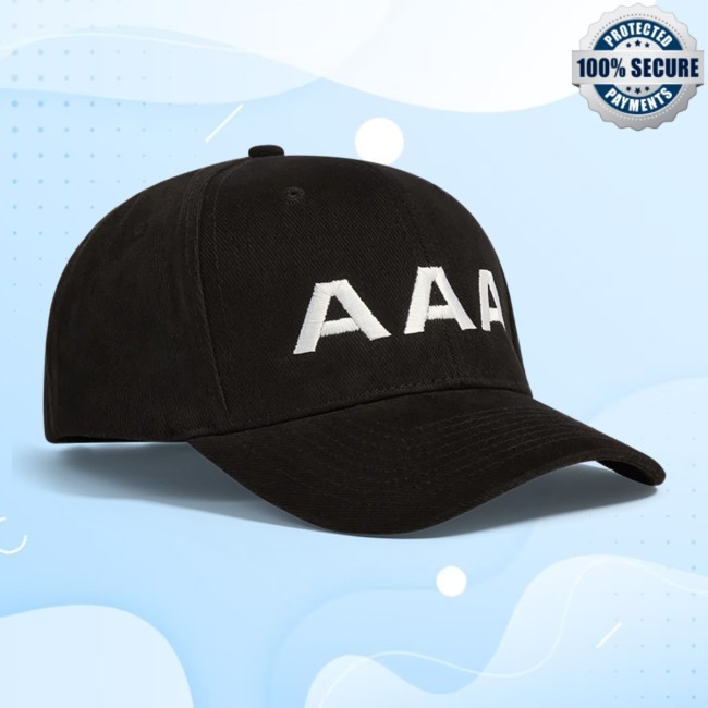 FLO AAA Black Baseball Cap FLO Merch