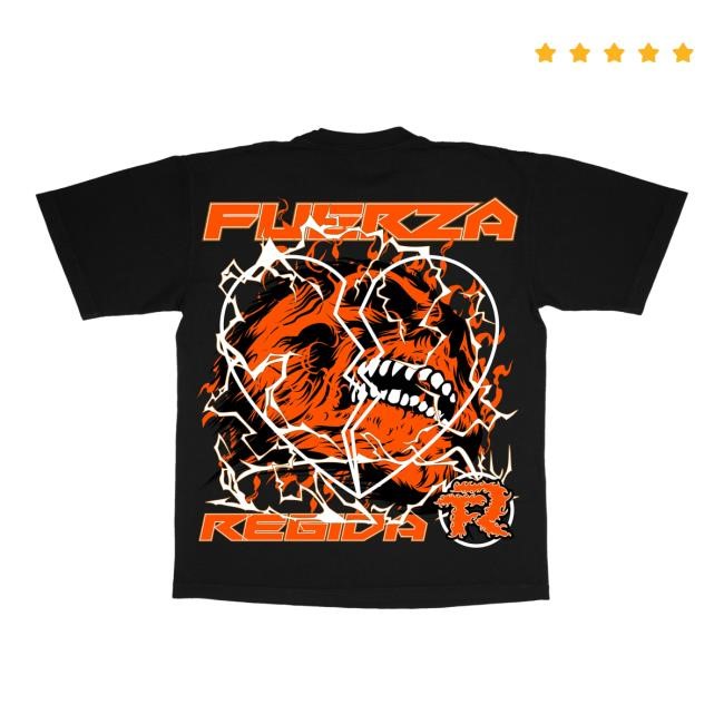 Fr Halloween - Black New Shirt – Fuerza Regida