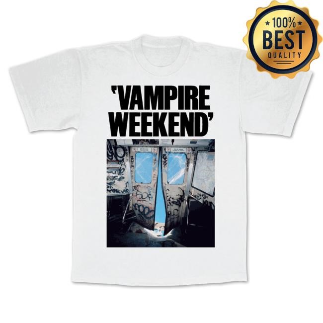 Official Vampire Weekend Tour Merch Limited Edition OGWAU Subway New Shirt