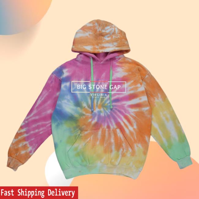 Official Hometown Apparel Clothing Merch Big Stone Gap Virginia Artbox Tie-Dye Sweatshirts S - 5XL Tie Dye Eternity