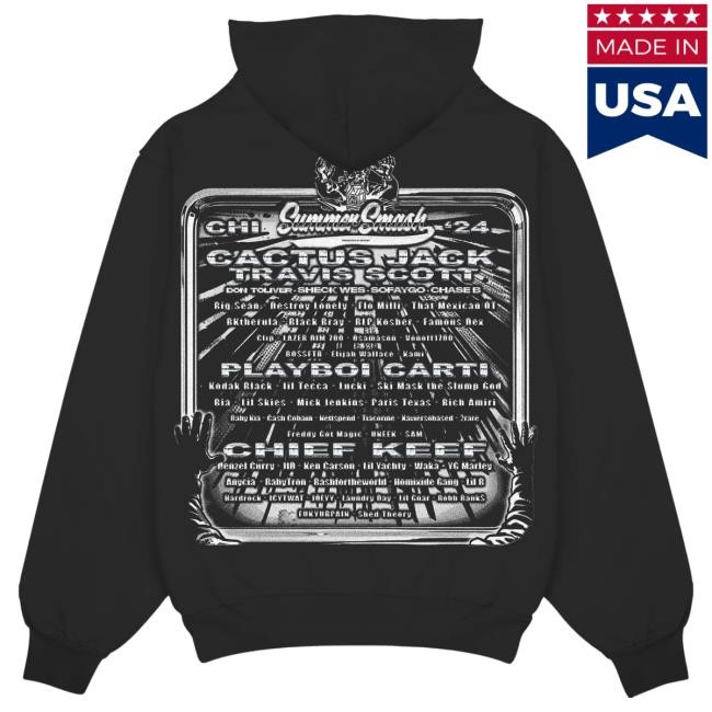 Official The Summer Smash Trucker Line Up Attractive Hoodie