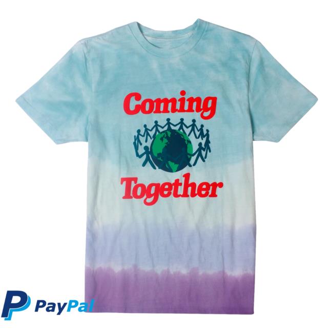 Official Altru Apparel Clothing Coming Together Puff Ink Tie Dye Tshirt