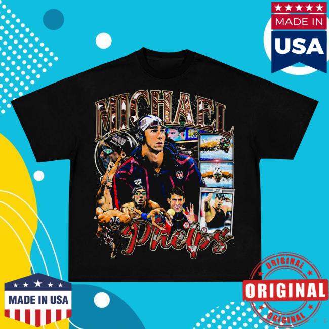 Official Game Changer Michael Phelps Shirts Black GameChanger