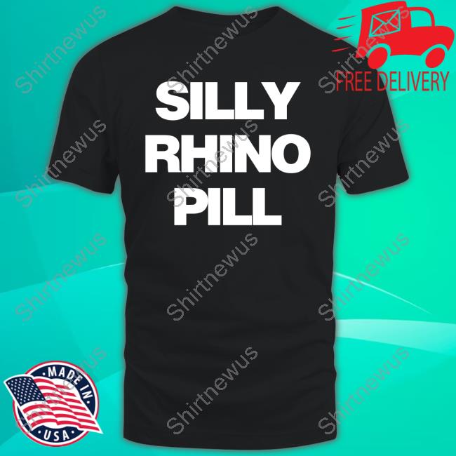 Silly Rhino Pill Tee Shirt