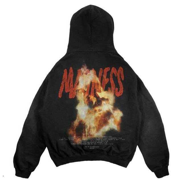 Limited Edition BBTM 10 Year Anniversary Hoodie The Weeknd Classic Era Beauty Behind The Madness Hoodie Artist Merch