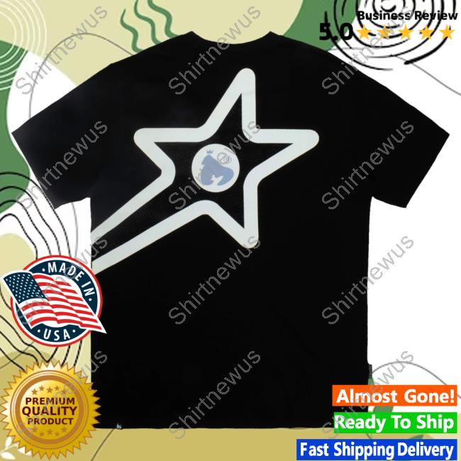 Official Money Clothing Sig Star Tee Shirt Black