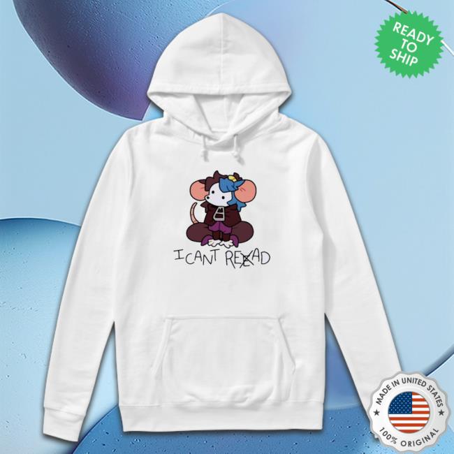Official Willowmvp Merch I Can’T Reead Tee