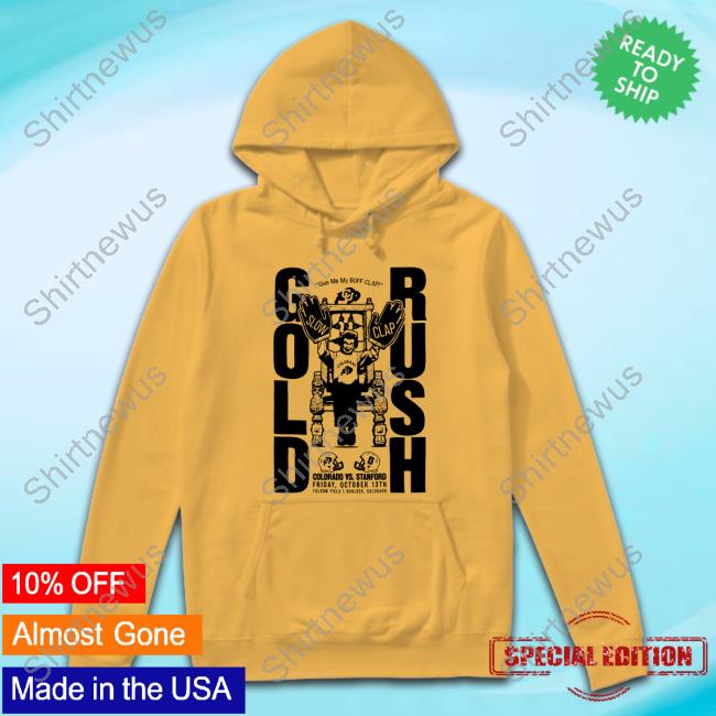 Colorado Buffaloes Gold Rush Limited Edition Crewneck Sweatshirt