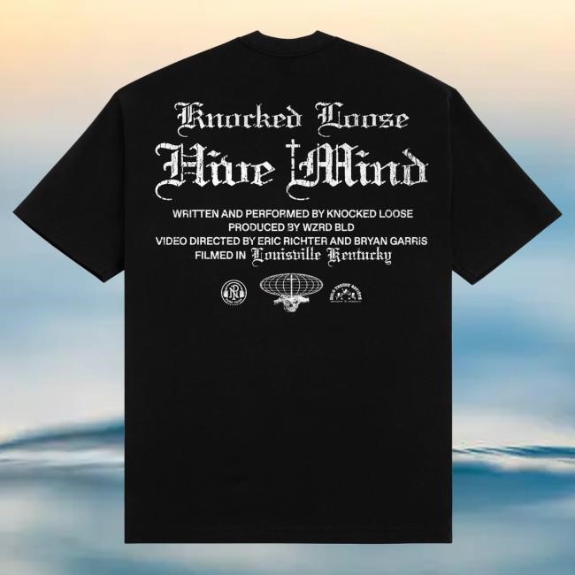 Knocked Loose Credits Tee Babylon LA Minimal Logo