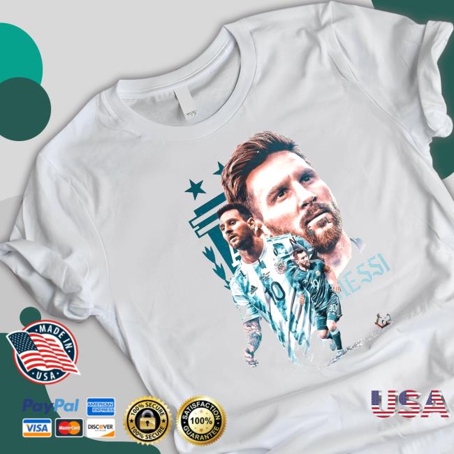 World Cup 2022 Lionel Messi Aesthetic Argentina Player Tee