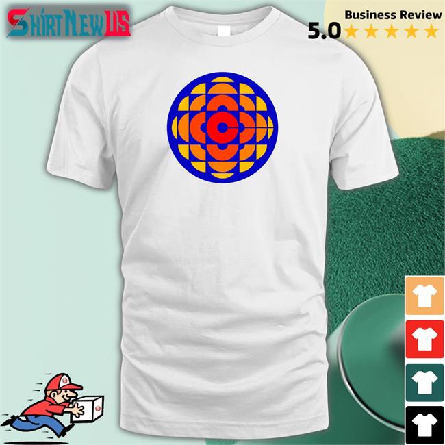 Ryan Reynolds Cbc Logo Tee Shirt Canadian Broadcasting Corporation