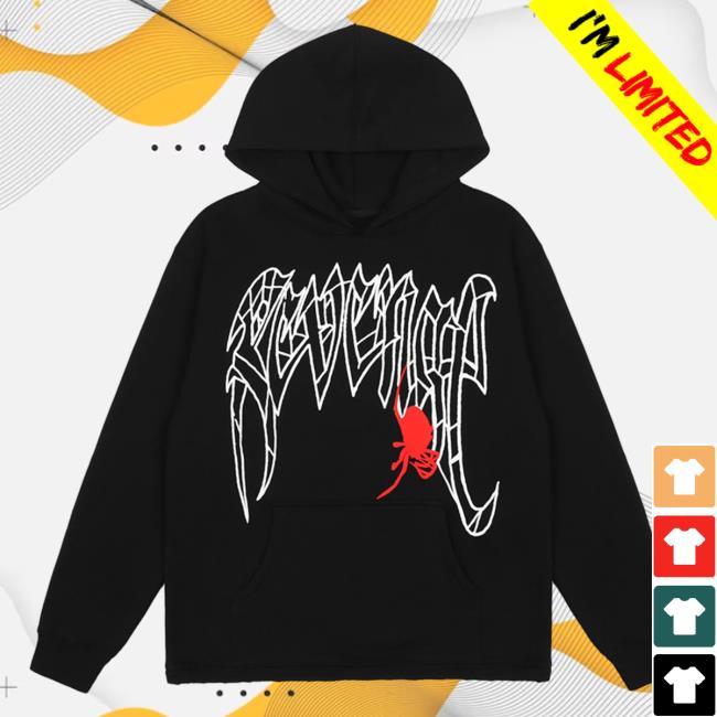 Official Revenge XXXTentacion Apparel Clothing Store Shop Revenge Spider Sweatshirts XXX Tentacion Merch