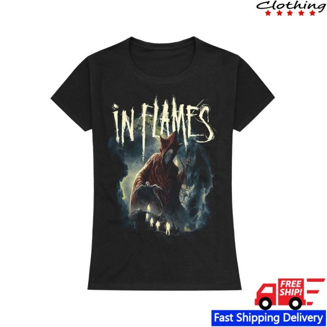 In Flames Foregone Cover New T-Shirt In Flames Merch Shop