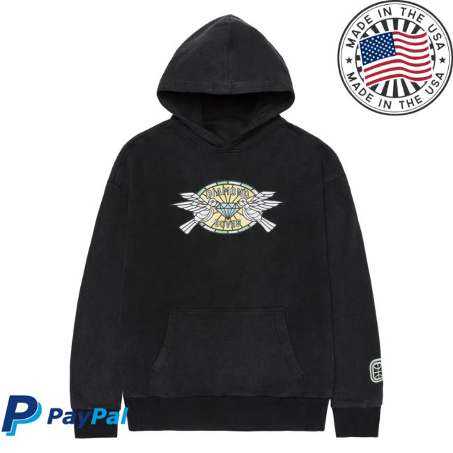 Official Overtime Tv Merch Clothing Store Shop Over Time Diamond Doves Cathedral Sweater