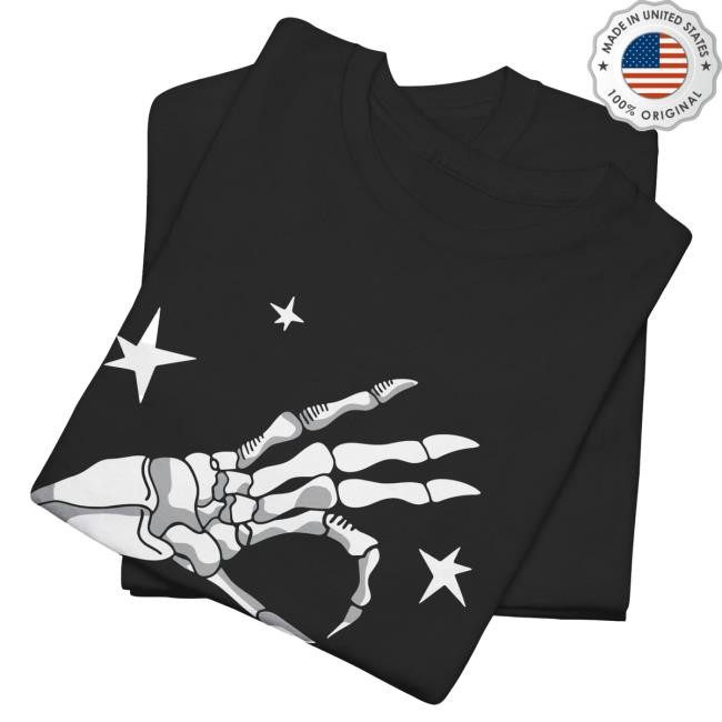 Official Murder with my Husband Skeleton Ornament Crewneck MWMH Postcat