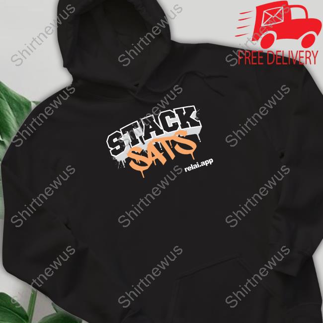 Official Giveaway Stack Sats Relai App Shirt