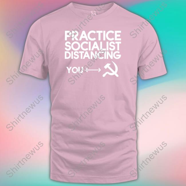 Agora Threads Merch Practice Socialist Distancing Shirt