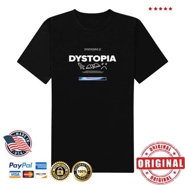 Ivoxygen Merch Dystopia Black T Shirt Official Ivoxygen Clothing Shop Apparel