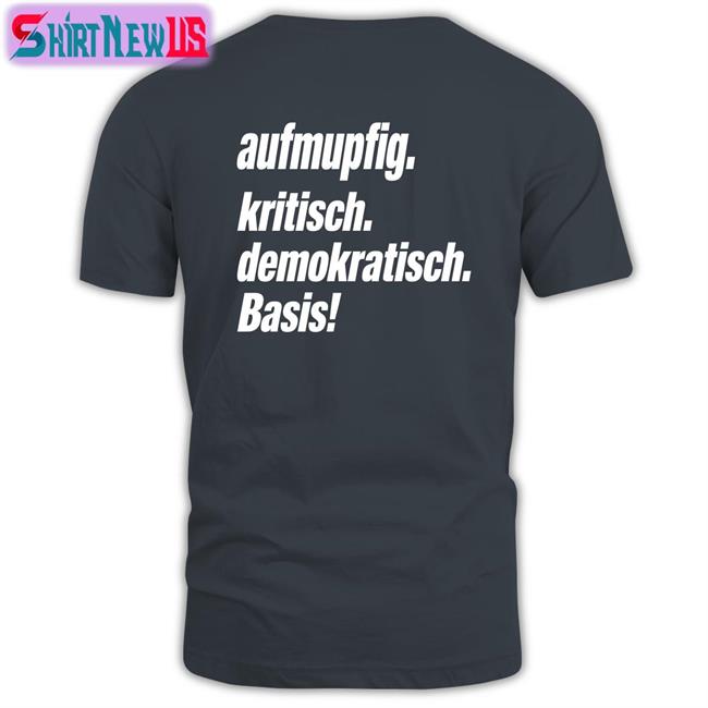 Aufmupfig Kritisch Demokratisch Basis Long Sleeve Tee Andreas Spranger