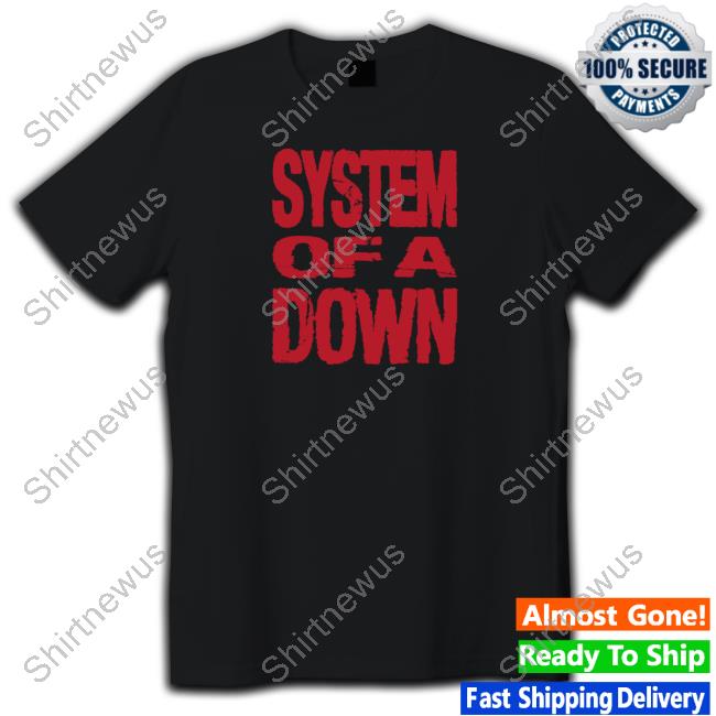 System Of A Down Self-Titled Stacked Logo Hoodie
